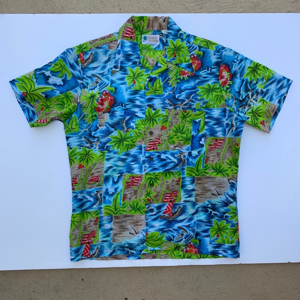 70s vintage Hawaiian Shirt, excellent condition